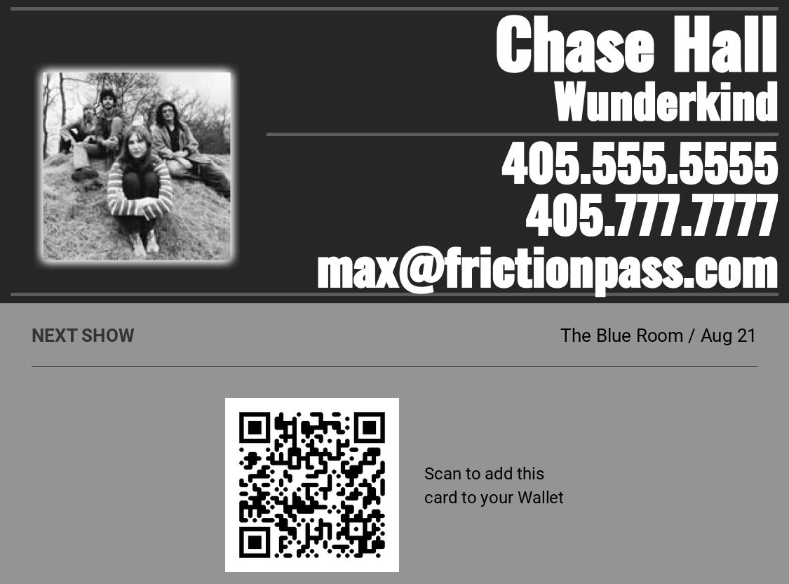 JOINER's real FrictionPass Loop Card