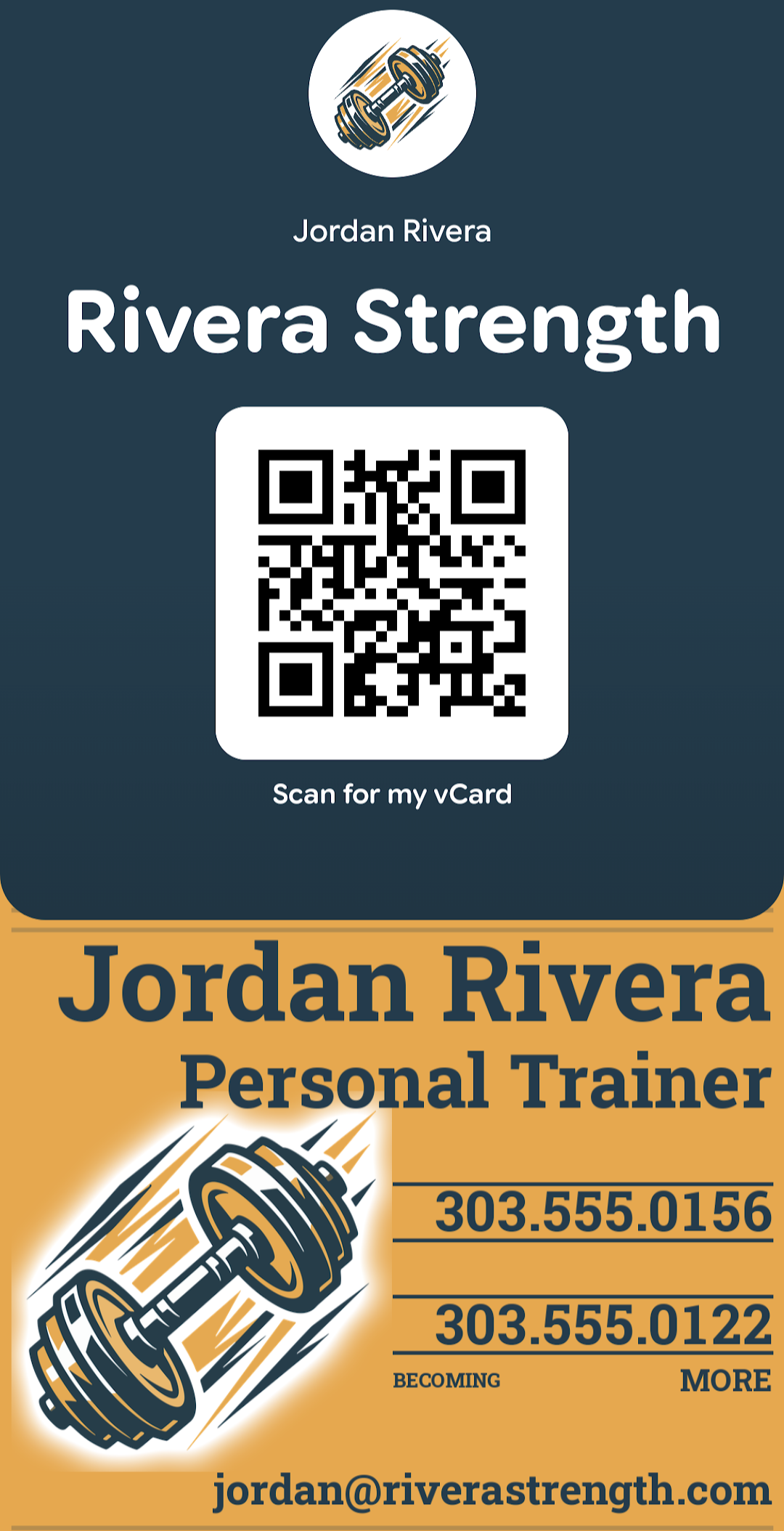 Rivera Strength card in Google Wallet